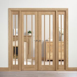 Oak Lincoln W6 Room Divider Untreated