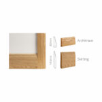 Internal Oak Traditional Skirting Set Fully Finished - Image 2