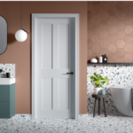 London 4 Panel Internal Door White Primed - Image 2