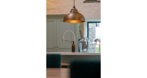 Aged Brass Harborne Pendant - Image 2