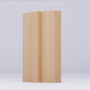Internal Bifold Frame Kit Oak Fully Finished Deanta - Image 2