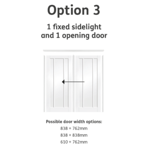 Easi-Slide White Primed Internal Sliding Door System - Image 4