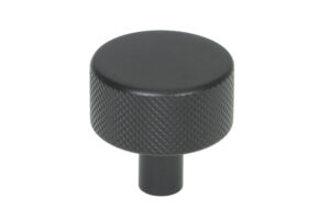 Matt Black Brompton Cabinet Knob - 32mm (No rose)