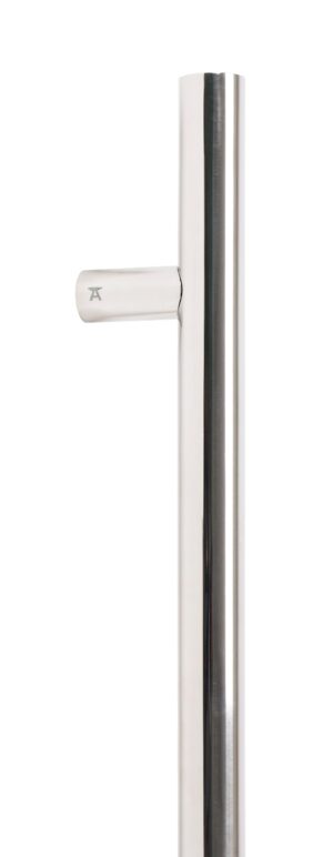 Polished Marine SS (316) 1.8m T Bar Handle Bolt Fix 32mm �