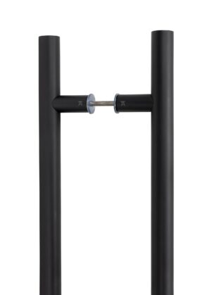 Matt Black SS (316) 1.5m T Bar Handle B2B Fix 32mm �