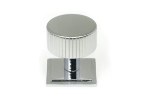Polished Chrome Judd Cabinet Knob - 32mm (Square)