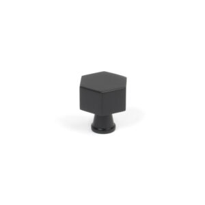 Matt Black Kahlo Cabinet Knob - 25mm