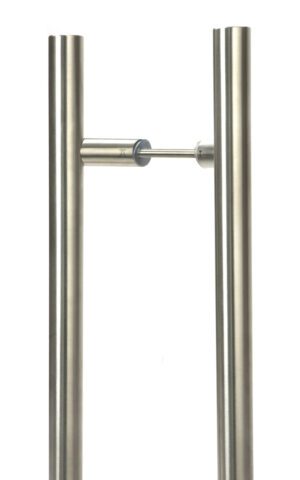 Satin Marine SS (316) 1.8m Offset T Bar Handle B2B 32mm �