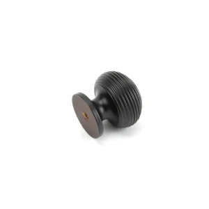 Aged Bronze Beehive Cabinet Knob 30mm - Image 3