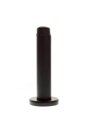 Atlantic Premium Wall Mounted Door Stop on Concealed Fix Rose - Matt Black