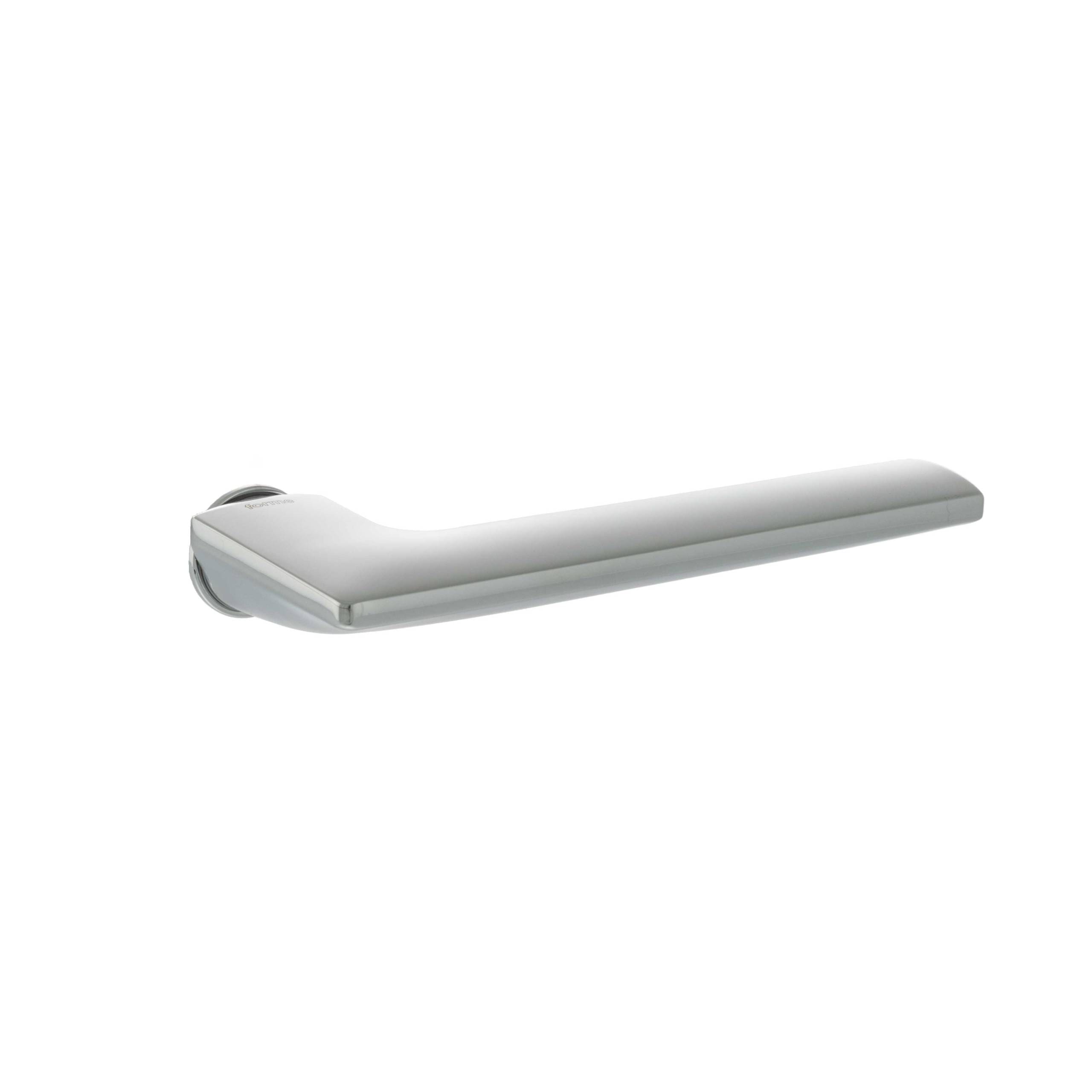 Forme Boston Lever Door Handle on Concealed Round Rose - PC - Image 2