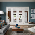 White Freefold System Room Divider Frame - Image 8