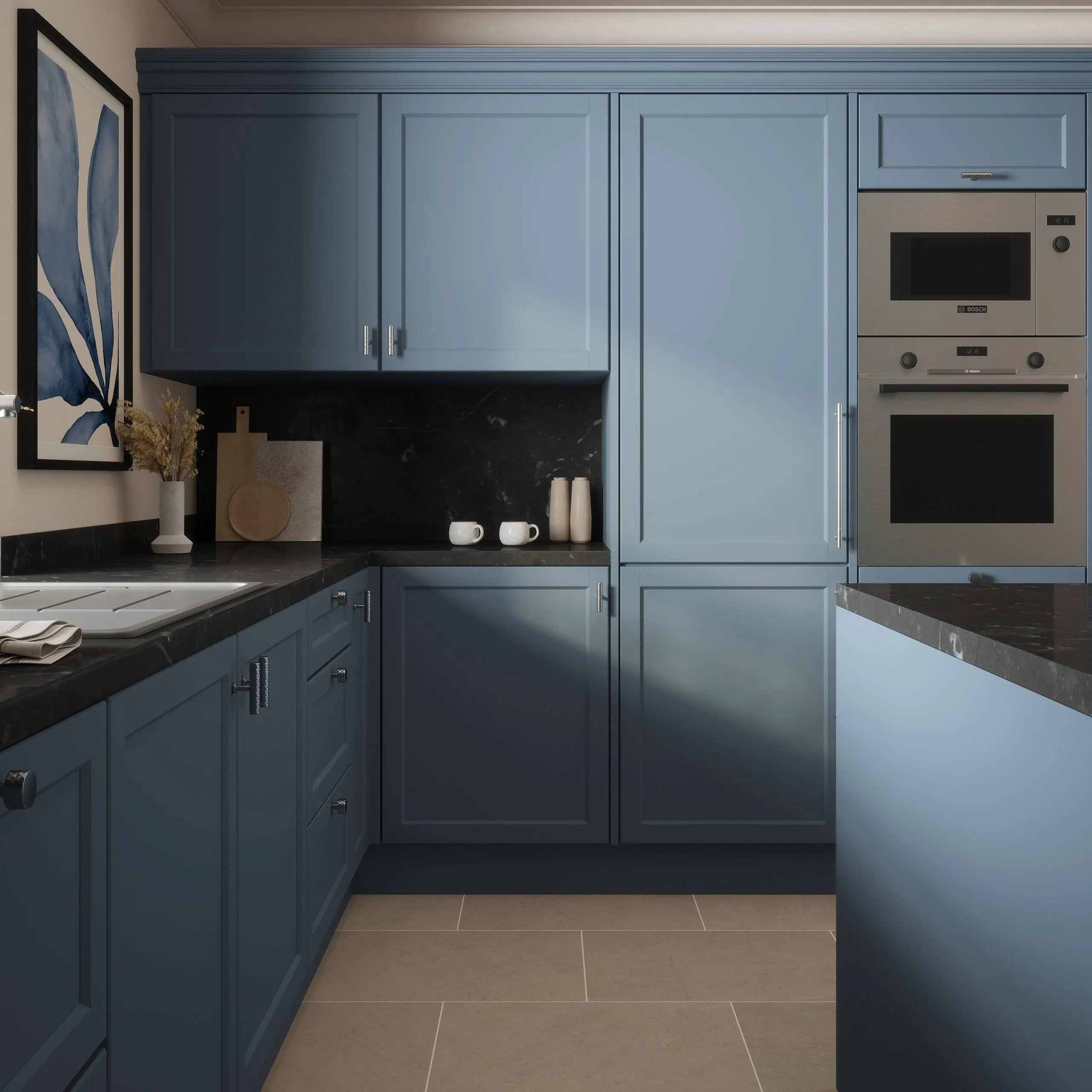 Millhouse Brass Chrysler Diamond T-Bar Cabinet Pull Handle 160mm - Satin Brass - Image 2