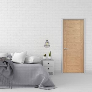 FD60 Fire Door 60 minute fire rated oak Palermo Door