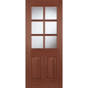 Hardwood Wellington External Door Unglazed Untreated