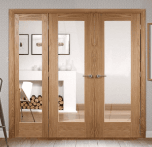 Easi-Frame Oak Door System Custom Room Divider - Image 3