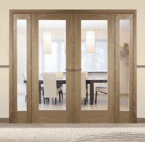 Easi-Frame Oak Door System Custom Room Divider - Image 2