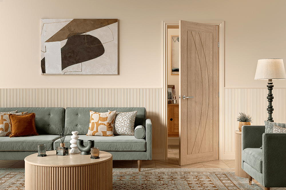 Girona Oak Internal Doors Untreated - Image 2