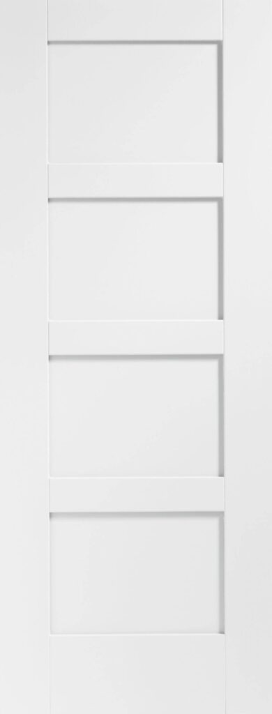 shaker 4 panel white primed internal door