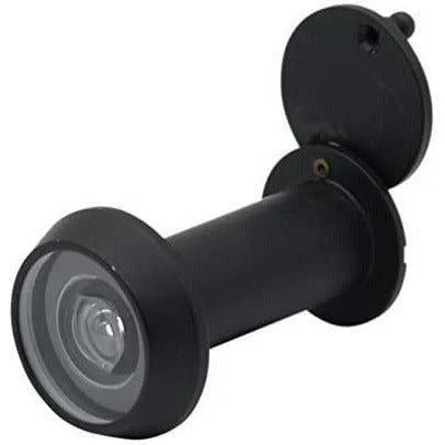 fire rated door viewer 200 degree black