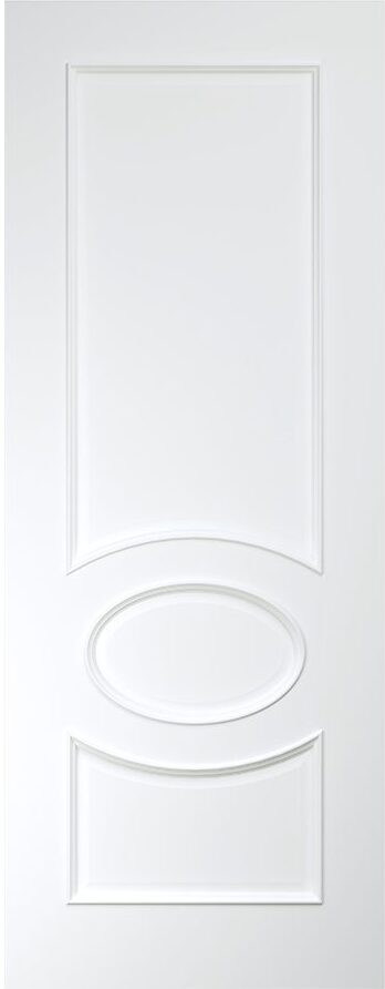 clarendon white primed internal door victorian triple panel