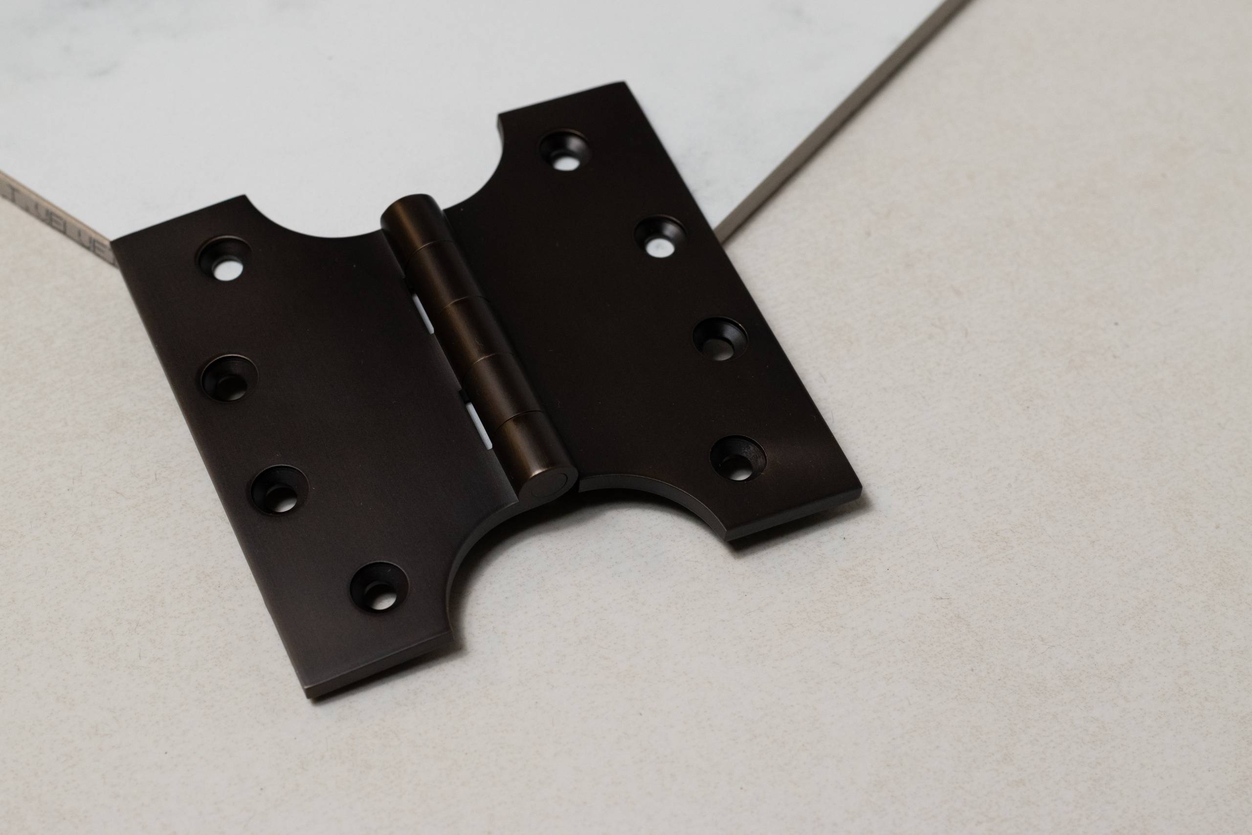 Parliament hinge wide throw door hinge for doors that open 180 degrees