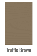 Color swatch showing Truffle Brown wood texture as a selectable option